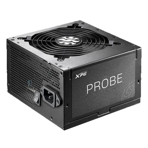 Fuente de Poder XPG PROBE 80+ Bronze, 24 pin, ATX, 120mm, 500W, PROBE500B-BKCUS