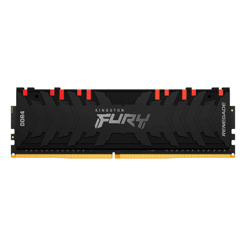 Memoria RAM DDR4 16GB 3600MHz Kingston Renegade RGB 1 Modulo Negro, KF436C16RB1A/16, /MAX. 1 X CLIENTE