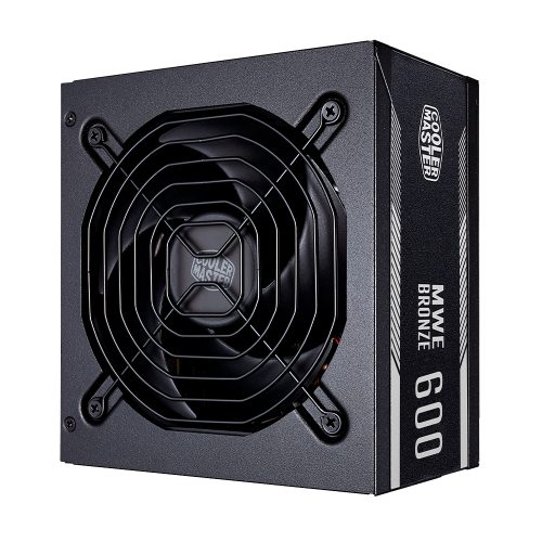 Fuente de poder Cooler Master MWE 600 BRONZE V2, 600W, 80 Plus Bronze - MPE-6001-ACAAB-US