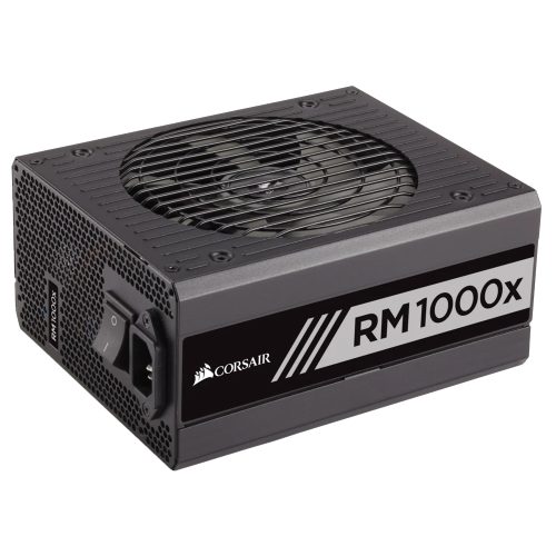 Fuente de poder Corsair RM1000X, Modular, 1000W, 80+ Gold, RECERTIFICADA, CP-9020094-NA/RF
