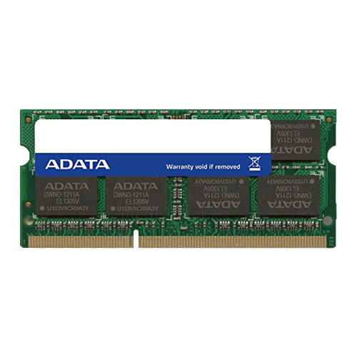 Memoria RAM SODIMM DDR3L 4GB 1600MHz Adata Value 1 Modulo Low Voltage, ADDS1600W4G11-S /MAX. 1 X CLIENTE