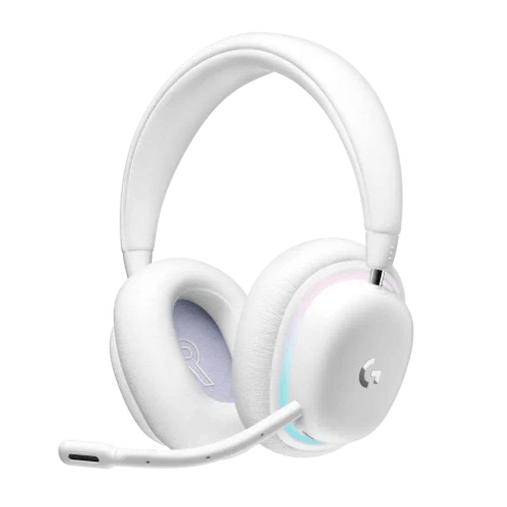 Audífonos Logitech G G735, Micrófono Boom, Conectividad Inalámbrico Y Alámbrico, Color Blanco, 981-001082