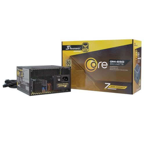 Fuente de poder Seasonic CORE TUF GAMING ALLIANCE 650W, 80 Plus Gold Semi Modular