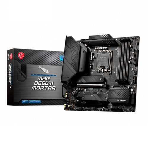 Tarjeta Madre MSI MAG B660M MORTAR, Socket LGA1700 Intel B660 Micro ATX, Intel Core 12th Generación