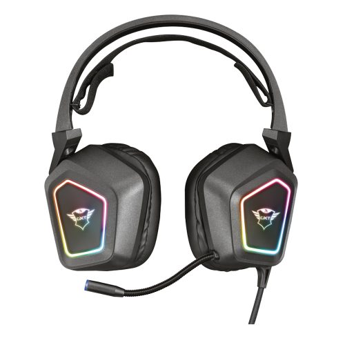 Diadema Gamer Trust Blizz RGB 7.1 GXT450, USB, Microfono, 23191