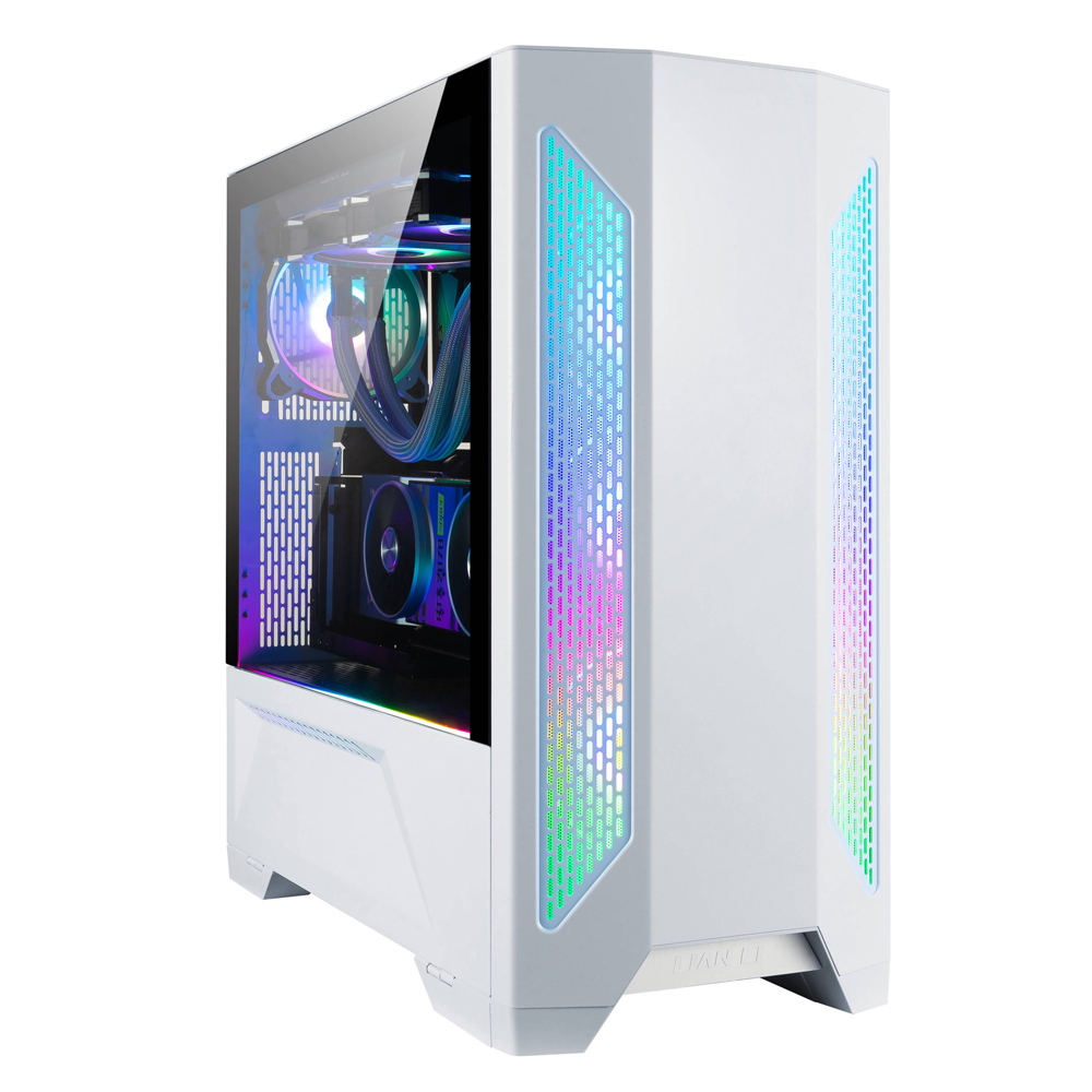 Gabinete Lian Li LANCOOL II White, LED RGB 8 Modos de iluminación, ATX, Cristal Templado, LANCOOL2-W - Image 3