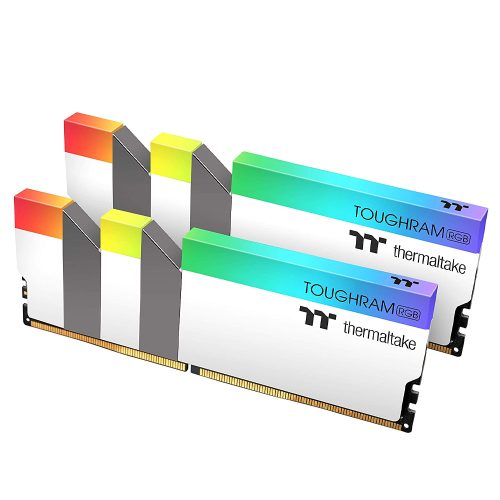 Memoria RAM DDR4 16GB 3200MHz Thermaltake Toughram RGB White, Kit 2x8GB, R022D408GX2-3200C16A /MAX. 1 X CLIENTE