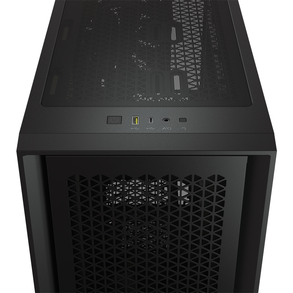 Gabinete Corsair 4000D AIRFLOW Negro, Cristal Templado, USB 3.1, Audio HD, Incluye 2 Ventiladoresde 120mm, CC-9011200-WW - Image 7
