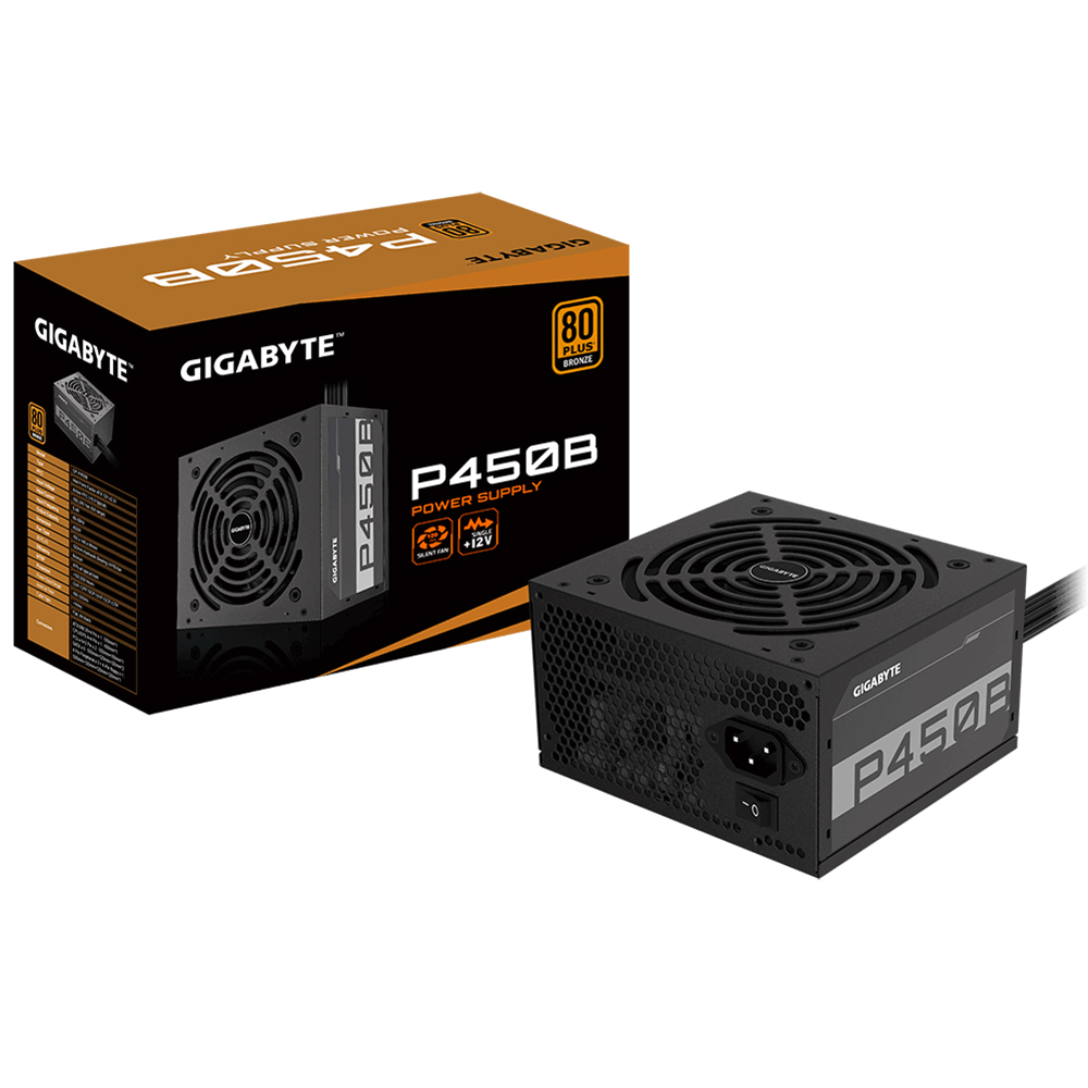 Fuente de poder Gigabyte GP-P450B, 450W, 80+ Bronze /