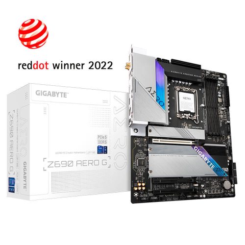 Tarjeta Madre Gigabyte Z690 AERO G, DDR5, Socket Intel LGA1700 Intel Z690 ATX