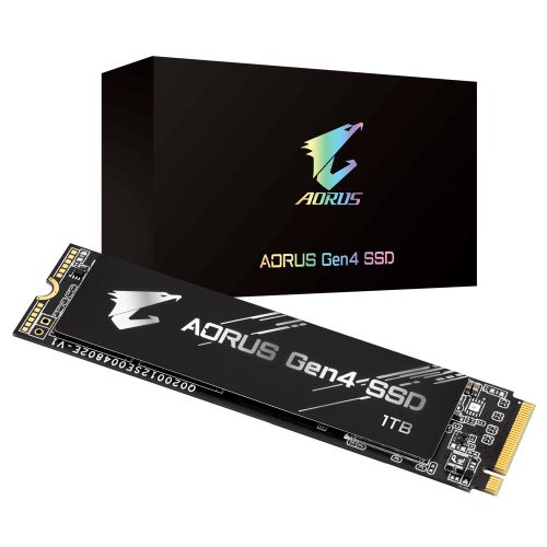 Unidad de estado solido SSD M.2 Nvme PCI-e 4.0 1TB Aorus Gen4, GP-AG41TB /MAX. 1 X CLIENTE