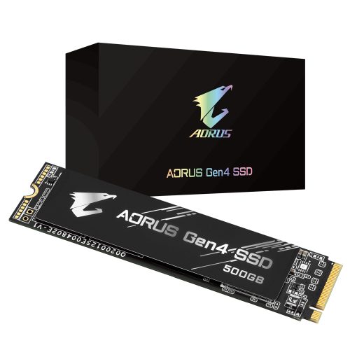 Unidad de estado solido SSD M.2 Nvme PCI-e 4.0 500GB Aorus Gen4, GP-AG4500G /MAX. 1 X CLIENTE