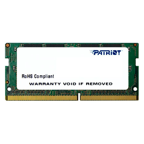 Memoria RAM Patriot Signature Green DDR4, 2400MHz, 8GB (1x8GB), Non-ECC, CL17, SO-DIMM, PSD48G240081S /MAX. 1 X CLIENTE