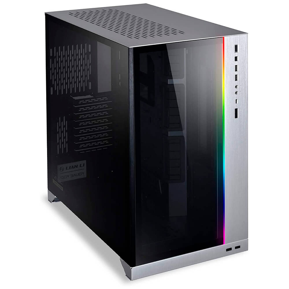 Gabinete Lian Li PC-011 DYNAMIC XL SILVER, ARGB, ROG CERTIFIED, E-ATX, Cristal Templado, O11DXL-A - Image 2