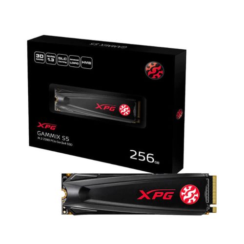 Unidad Unidad de estado solido SSD M.2 Nvme 256GB ADATA XPG Gammix S5 - Lectura 2100MB/s Escritura 1200MB/s AGAMMIXS5-256GT-C /MAX. 1 X CLIENTE