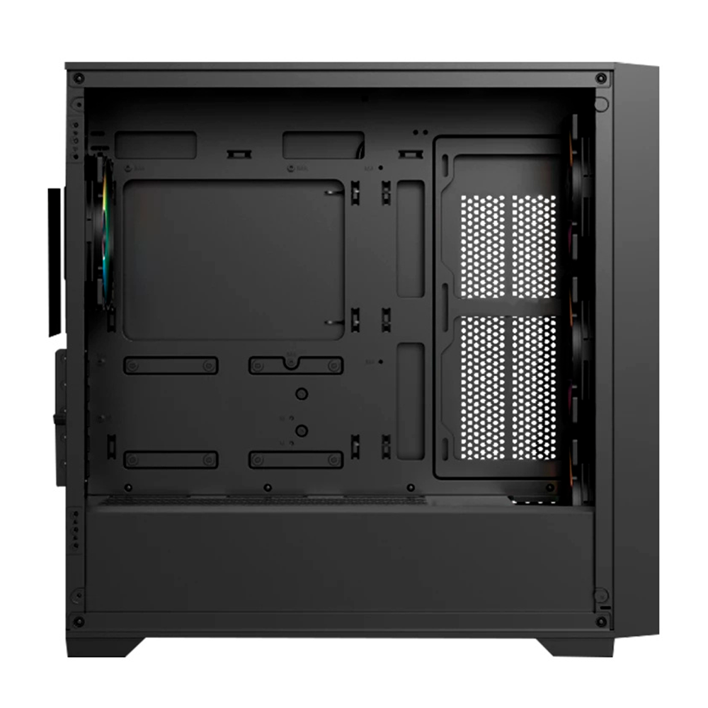 Gabinete Balam Rush Carbono Twin Mate 8000, Midi-Tower, Micro-ATX/Mini-ITX, USB 3.0/2.0, Sin Fuente, 4 Ventiladores RGB Instalados, Negro, BR-938778 - Image 5