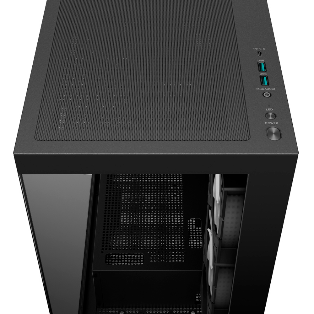 Gabinete DeepCool CG580 4F, Midi-Tower, ATX/Micro-ATX/Mini-ITX, USB 3.0, Sin Fuente, 4 Ventiladores Instalados, Negro, R-CG580-BKADA4-G-1 - Image 7