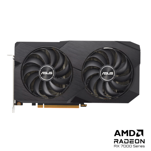 Tarjeta De Video ASUS Dual RX 7600 8GB OC DUAL, GDDR6, PCI Express 4.0, OpenGL 4.6, 128 bit, DUAL-RX7600-O8G