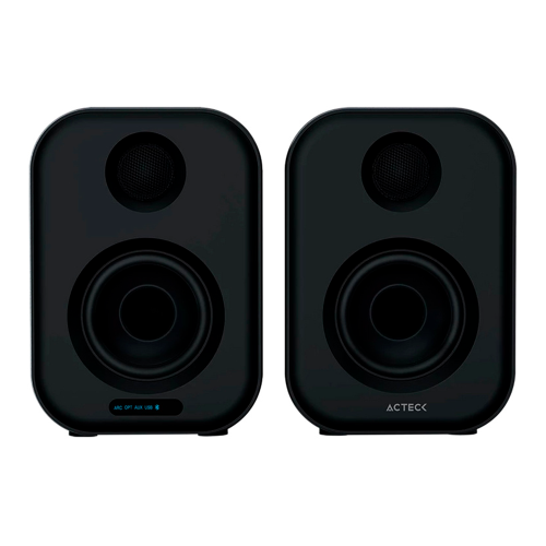 Bocinas Acteck Dynamic Exact BS650, Alámbrico/Inalámbrico, Bluetooth, 2.0 Canales, 50W RMS, USB, Negro, AC-935890