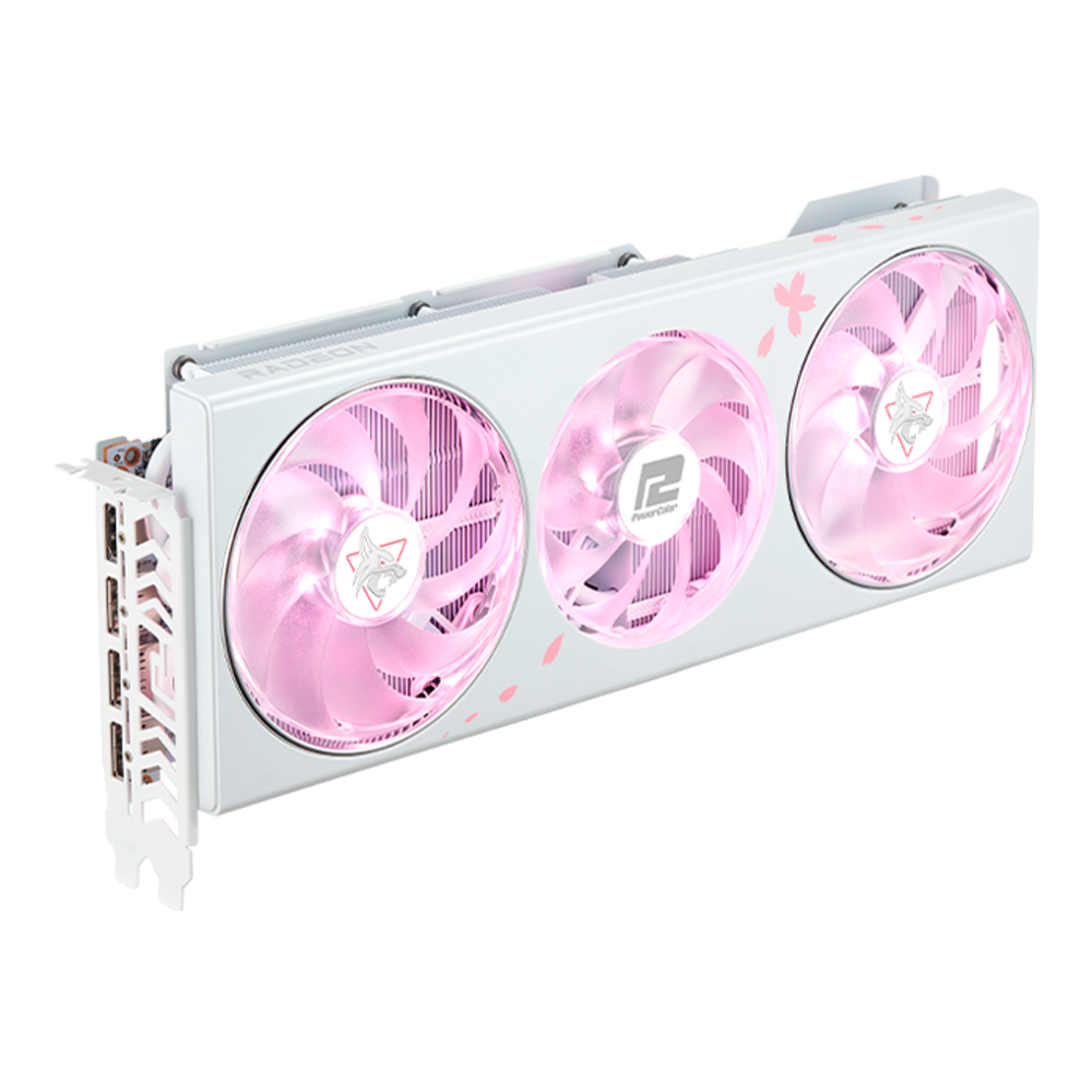 Tarjeta de Video PowerColor Hellhound Sakura, AMD Radeon RX7800XT, 16GB GDDR6, 256-bit, DirectX® Support X12, Special Edition - Image 3