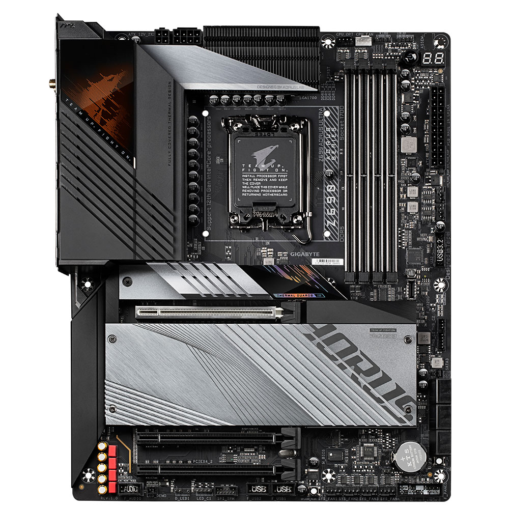 Tarjeta Madre Gigabyte Z690 AORUS ULTRA, DDR5, Socket Intel LGA1700 Intel Z690 ATX - Image 2