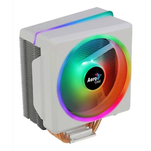 Disipador para CPU Disipador y Ventilador para Procesador Aerocool Cylon 4F WH ARGB - 120mm X1 Intel y AMD /