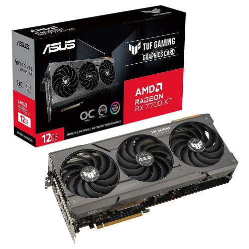 Tarjeta de Video Asus TUF Gaming Radeon RX 7700 XT OC Edition 12GB, GDDR6, TUF-RX7700XT-O12G-GAMING