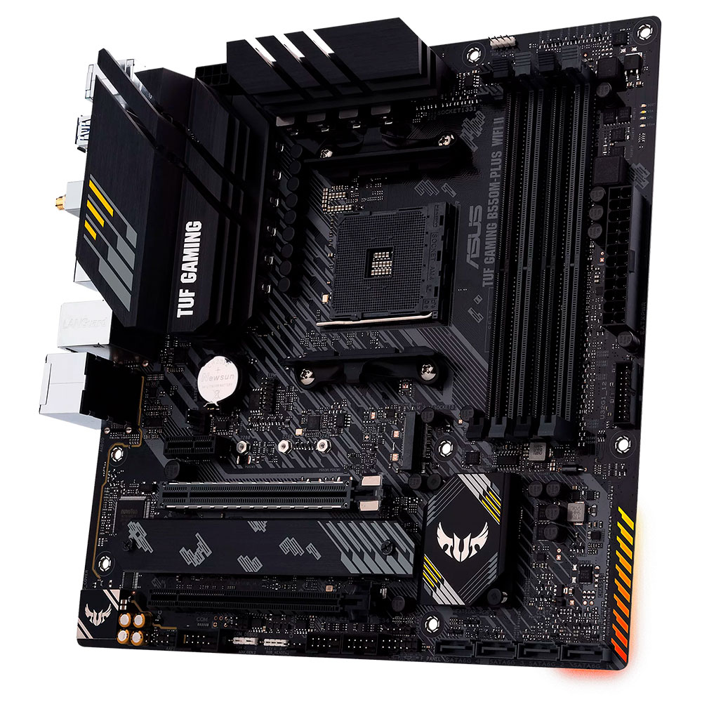 Tarjeta Madre Asus TUF GAMING B550M-PLUS WIFI II, AM4, AMD RYZEN 3000 SERIES, Micro ATX - Image 5