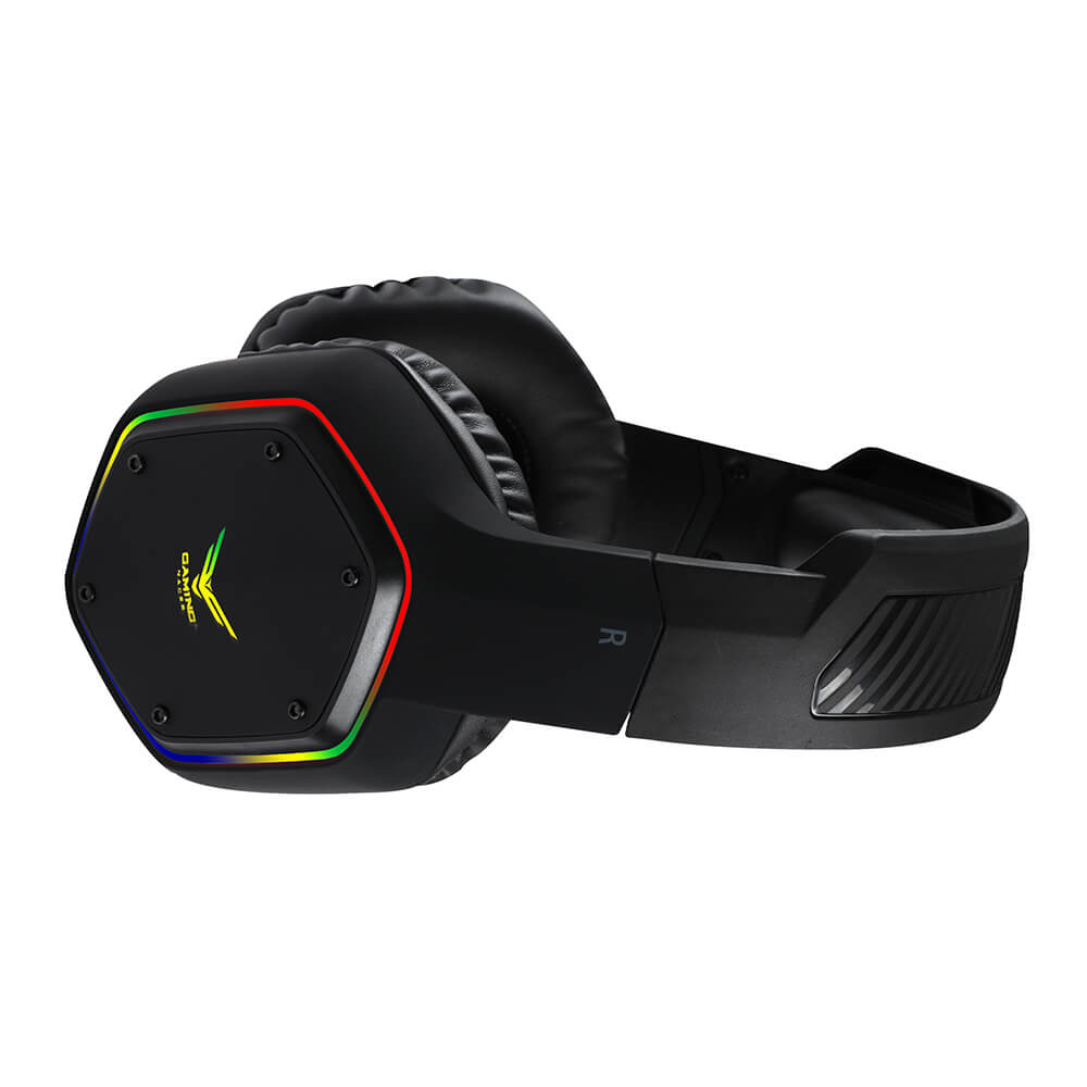 Diadema Gamer Naceb NAJA RGB, 7.1 Canales, USB, Microfono, NA-0315 - Image 4