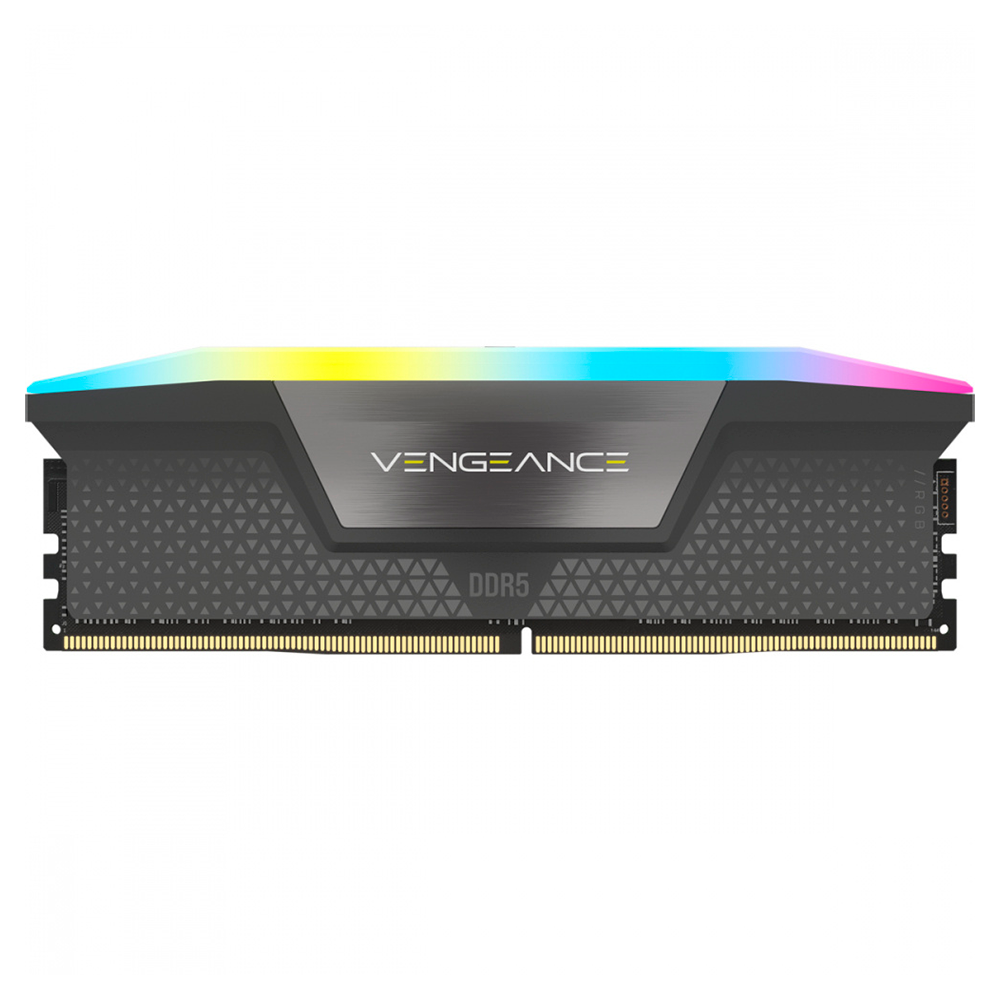 Kit Memoria RAM Corsair Vengeance RGB DDR5, 5600MHz, 64GB (2x32GB), CL36, XMP, CMH64GX5M2B5600C36 /MAX. 1 X CLIENTE - Image 3