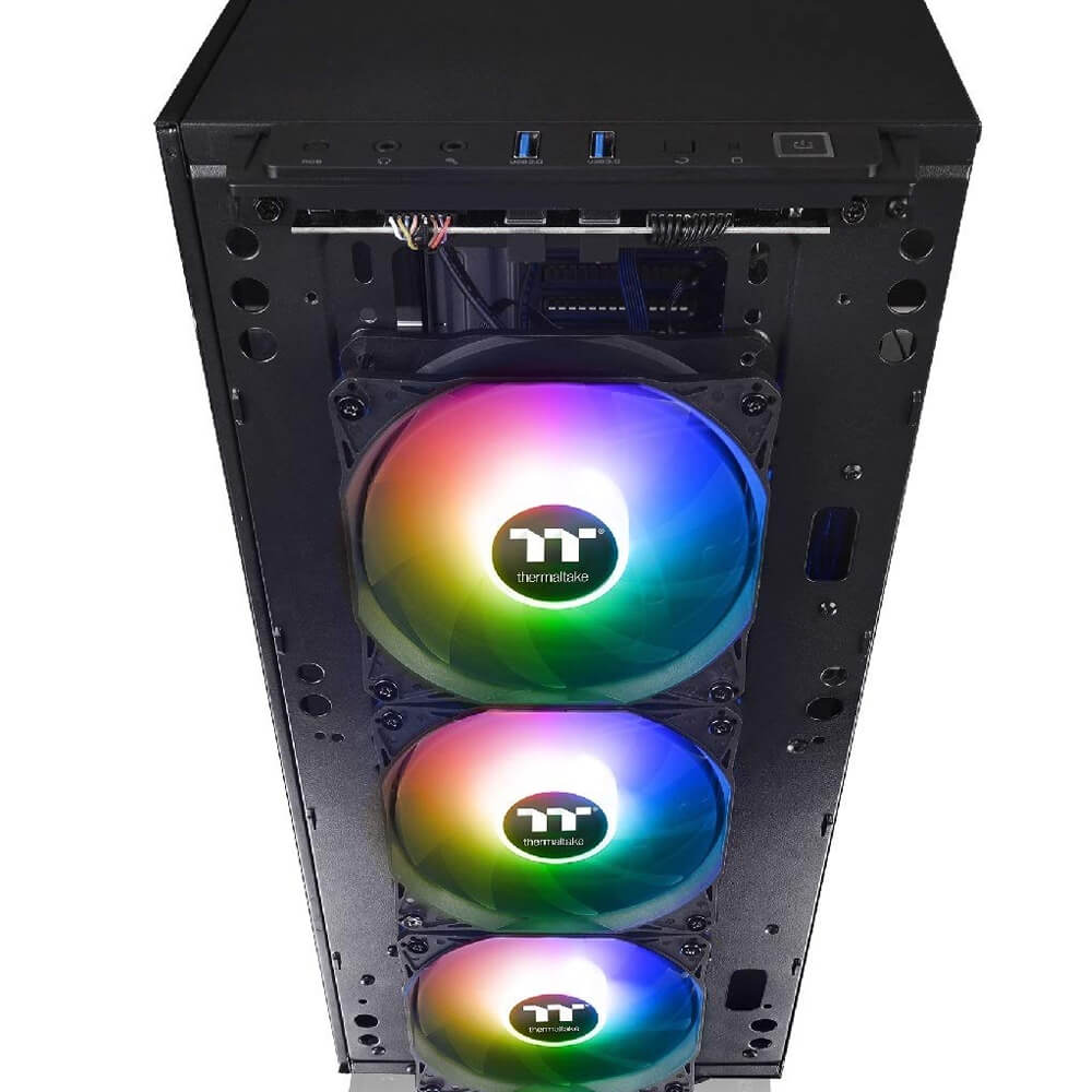 Gabinete Thermaltake Level 20 MT ARGB Cristal Templado Negro - Plata, USB 3.0, Gamer, CA-1M7-00M1WN-00 - Image 3