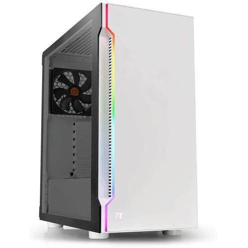 Gabinete Thermaltake H200 TG Snow RGB, Blanco, ATX CA-1M3-00M6WN-00 /