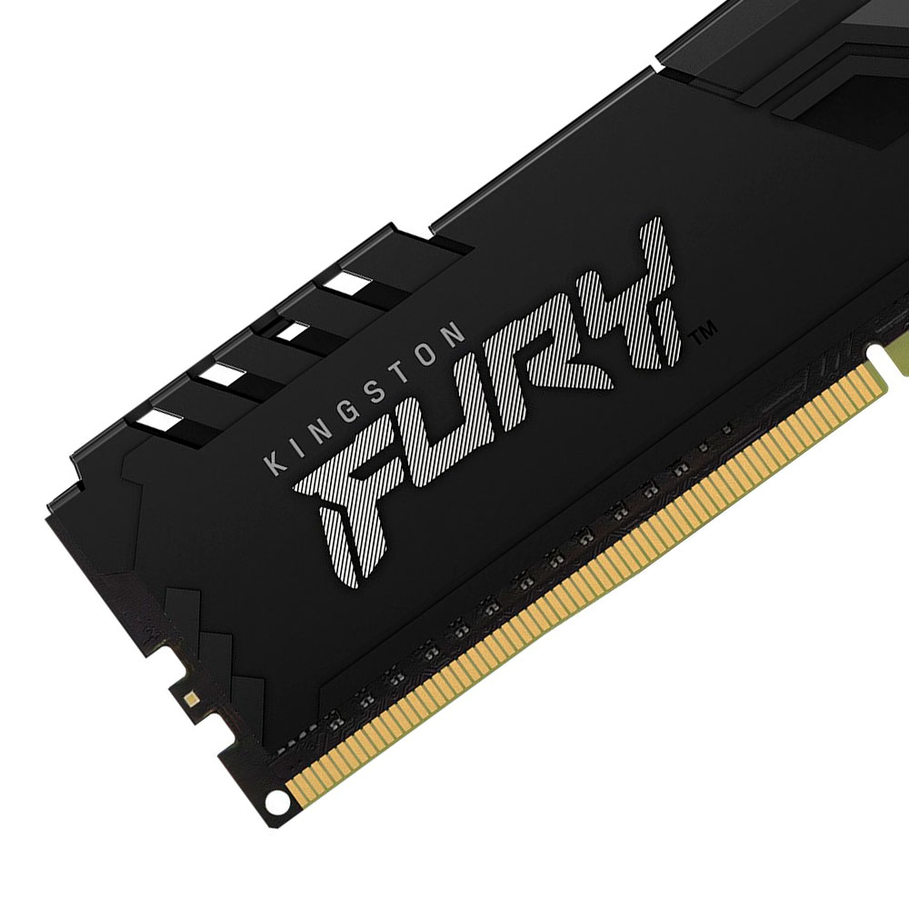 Memoria RAM DDR4 8GB 2666MHz Kingston Fury Beast, Kit 2x4GB Negro KF426C16BBK2/8 /MAX. 1 X CLIENTE - Image 3