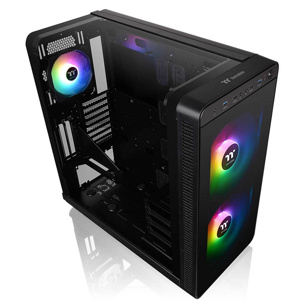 Gabinete Thermaltake View 37 ARGB, Aura Sync, RGB Fusion 2.0 etc. /USB 3.0, Modular, Gamer - CA-IJ7-00M1WN-04 - Image 7