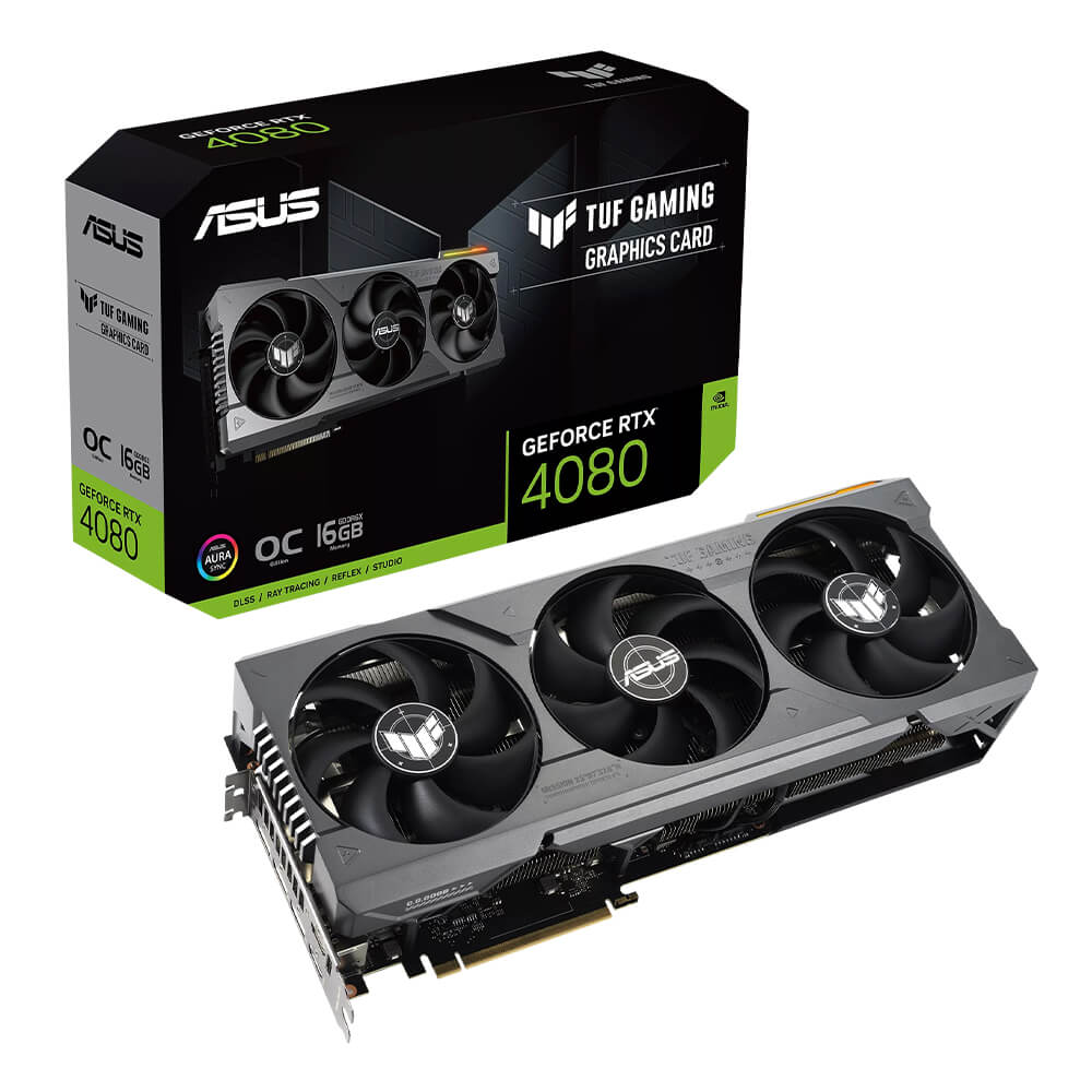 Tarjeta de Video NVIDIA GeForce RTX 4080 OC 16GB, ASUS TUF Geforce RTX 4080, 16GB, GDDR6X, PCI Express 4.0, TUF-RTX4080-O16G-GAMING