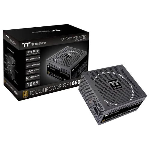 Fuente de poder Thermaltake Toughpower GF1 850W 80+ Gold, Full Modular, PS-TPD-0850FNFAGU-1