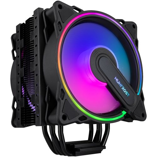 Disipador para CPU Munfrost Cold Storm ARGB - Doble ventilador de 120mm - Compatible con procesadores Intel y AMD - Listo para LGA 1700 ARGB Sync con MB