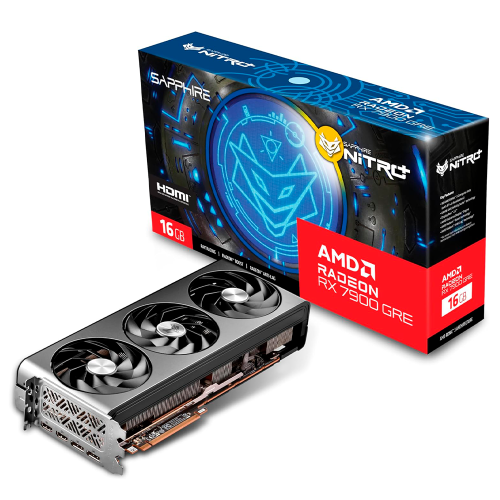 Tarjeta de Video SAPPHIRE NITRO RX 7900 GRE 16GB OC, GDDR6 16GB, AMD RDNA 3, 11325-02-20G