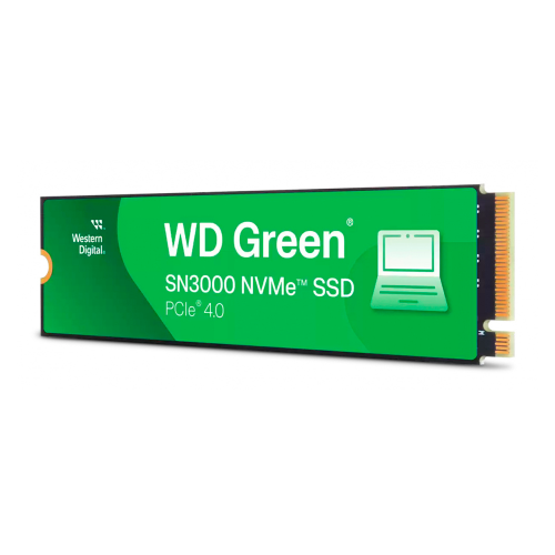 Unidad de Estado Sólido SSD WD Green NVMe, 1TB, M.2, 4200 MB/s Escritura, 5000 MB/s Lectura, PCI Express 4.0, WDS100T4G0E-00CPS0 /MAX. 1 X CLIENTE