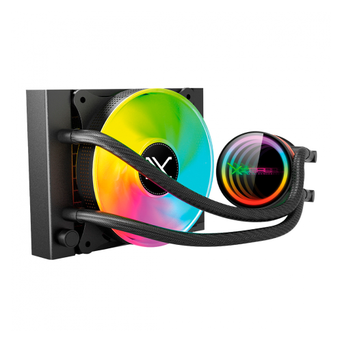 Enfriamiento Líquido XZEAL XZ409, 1x120mm, Hasta 2200RPM, Negro/ XZCO409B