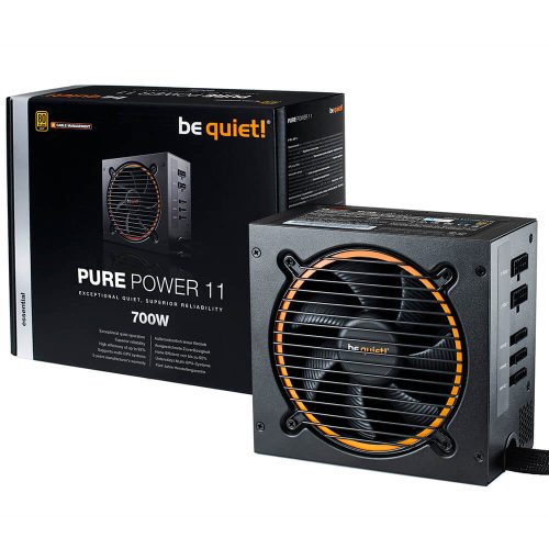 Fuente de poder be quiet! Pure Power 11, 700W, Certificación 80+ Gold, Semi-modular, BN630