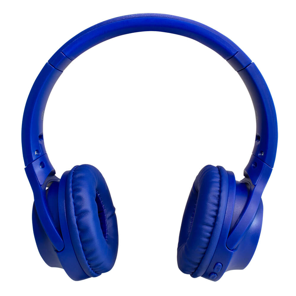 Diadema Bluetooth Vorago HPB-200, Manos Libres, Control de Música, Plegable, Azul, HPB-200-BL - Image 2
