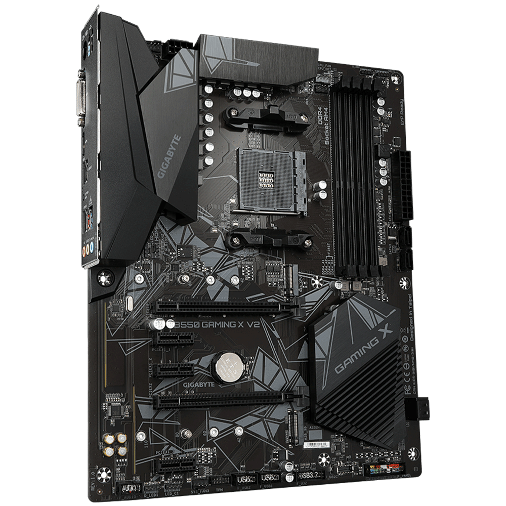 Tarjeta Madre Gigabyte B550 GAMING X V2, Socket AM4, AMD B550, ATX, DDR4, AMD Ryzen 5000 - Image 3