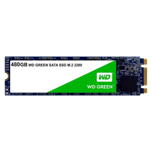 Unidad de Estado Solido SSD M.2 Sata 480GB WD Green, WDS480G2G0B /MAX. 1 X CLIENTE