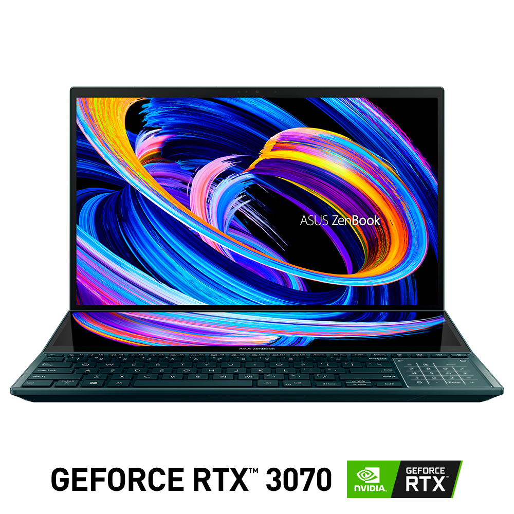 Laptop Profesional ASUS ZENBOOK PRO DUO GeForce RTX 3070 GDDR6, Intel Core i7-10870H, 16GB RAM DDR4, 1TB SSD, 15.6" UHD OLED, Windows 10 PRO, UX582LR-1716G1TSWP-01 - Image 2