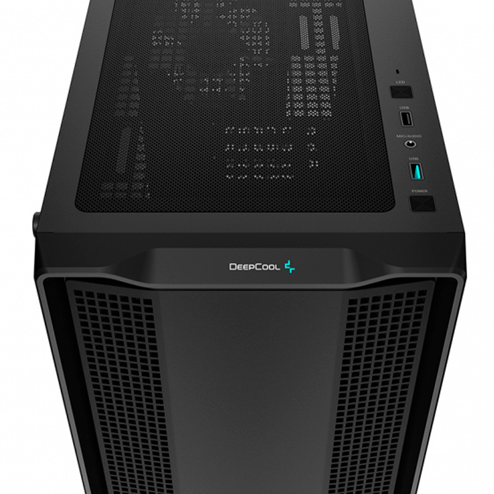 Gabinete DeepCool CC360 ARGB, Micro-ATX, Mini-ITX/Micro-ATX, Cristal Templado, USB 3.0/2.0, Sin Fuente, 3 Ventiladores ARGB Instalados, Negro, R-CC360-BKAPM3-G-1 / - Image 5