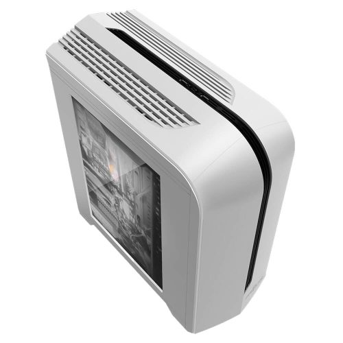 Gabinete Game Factor CSG500 White, Micro ATX, Ventana Acrílico