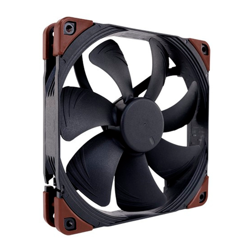 Ventilador Noctua NF-A14 IndustrialPPC, 3000 PWM, 140mm, 3000RPM, Café, NF-A14 INDUSTRIALPPC-3000 PWM