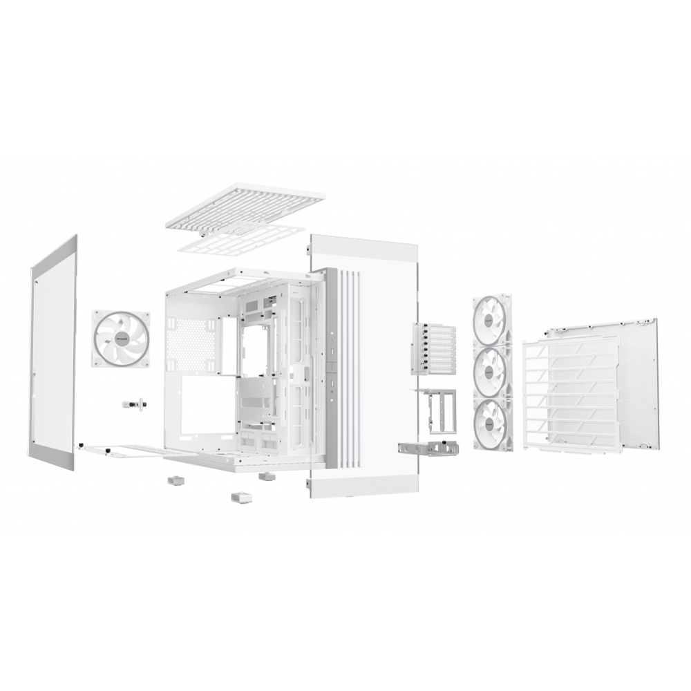 Gabinete be quiet! LIGHT BASE 900 DX, ATX/EATX/Micro-ATX/Mini-ITX/SSI-CEB/XL-ATX, USB 3.0, Sin Fuente, Sin Ventiladores Instalados, Blanco, BGW69 - Image 4