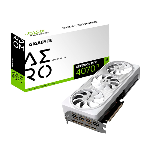 Tarjeta de Video GIGABYTE RTX 4070 Ti Aero OC V2 12G, 3 Ventiladores WINDFORCE, 12 GB 192 bits GDDR6X, GV-N407TAERO OCV2-12GD